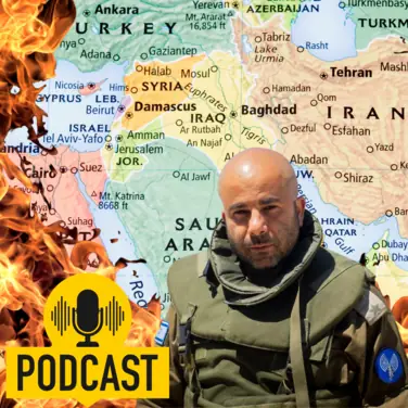 Arye Sharuz Shalicar - Pressesprecher der IDF startet Podcast: "Arye Sharuz Shalicar's Nahost Pulverfass"