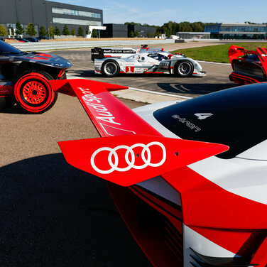 e-tron on track 2023 Audi RS Q e-tron, Audi e-tron Vision Gran Turismo, Audi R18 e-tron quattro, Audi e-tron FE07, Audi S1 e-tron quattro Hoonitron