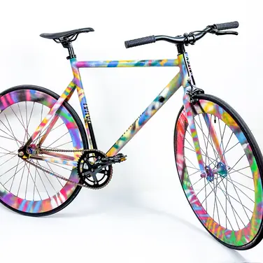 Santafixie Art Bike aus der Crowd Design Aktion "Spray it your way"