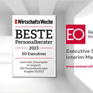 Personalberater-Index 2023: WirtschaftsWoche bestätigt EO Executives erneut als führende Personalberatung