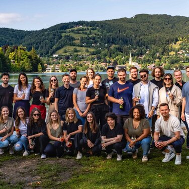 Unser Team am Schliersee auf der Culture Week