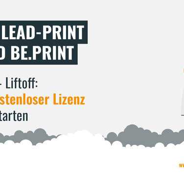 Aus Lead-Print wird be.print