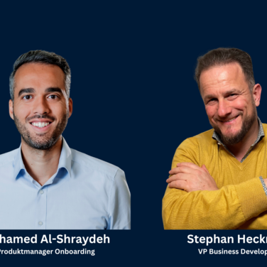 Die Webinar-Referenten Mohamed Al-Shraydeh und Stephan Heckmaier