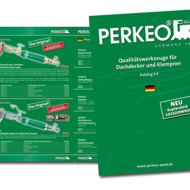 Der neue PERKEO-Fachkatalog für Dachdecker und Klempner