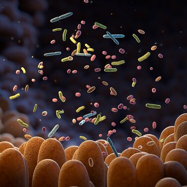 mbiomics: Wie das Verstehen des Mikrobioms des Darms künftig in zielgenaue Therapien umgesetzt werden kann