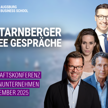 Die Starnberger See Gespräche, die Wirtschaftskonferenz für Familienunternehmen, und ihre Speaker