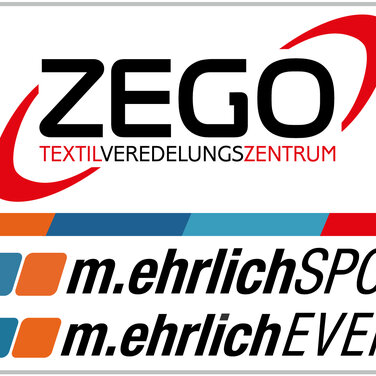 Kominationslogo ZEGO und m.ehrlichSPORT