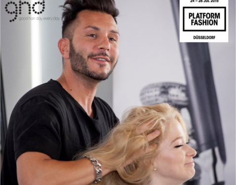 ghd Creative Ambassador Giuliano Gammuto präsentiert die aktuellen Hairstyling Trends der Platform Fashion