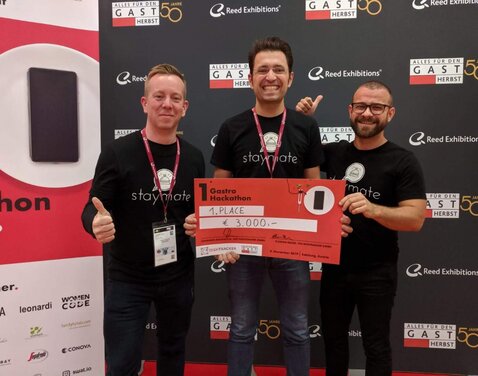 Wiener Startup Staymate gewinnt den 1. österreichischen GastroHackathon