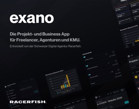 Webagentur Racerfish lanciert Freelancer- und Agentur-Software Exano