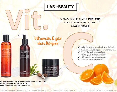 Lab to Beauty - Vitamin C für den Körper