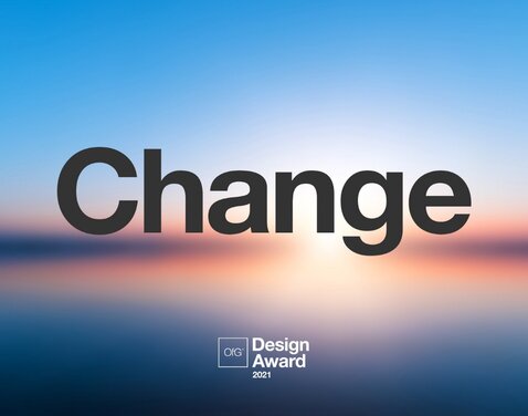 OfG Design Award 2021: Change - der Countdown läuft