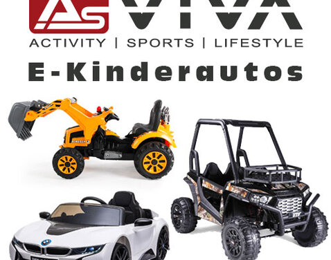 Neuer Fahrspaß für den Nachwuchs: Elektro Kinderautos von AsVIVA jetzt verfügbar