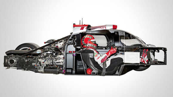 Audi-Sportprototypen: ultra-Leichtbau in Perfektion