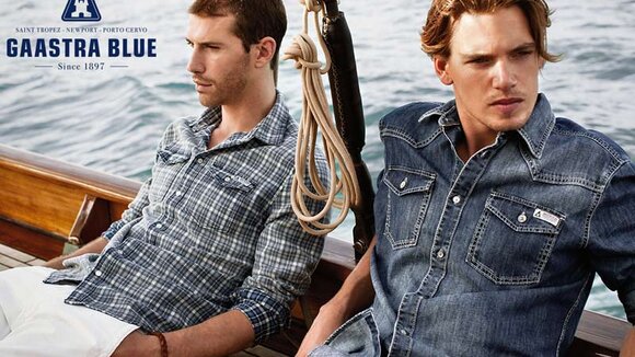 Denim Mode Gaastra BLUE: Neue Männer-Kollektion für Frühjahr/Sommer 2013 geankert