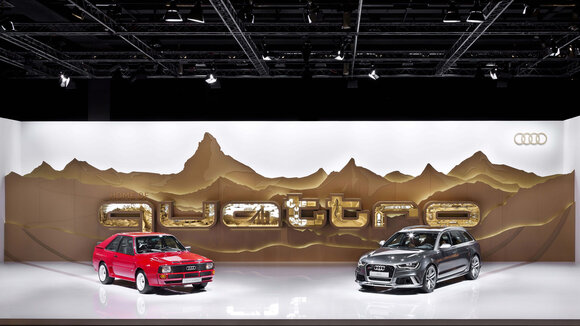 quattro im Scherenschnitt: Audi auf der Design Miami/Basel