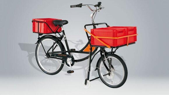 Schwere Teile von A nach B? Von PFIFF gibt es dafür ganz neu zwei Lastenräder, einen Industrieroller und ein Lastendreirad