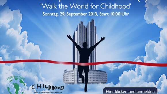2. Charity-Treppenlauf: Stairways into the Blu(e) - Walk the World for Childhood