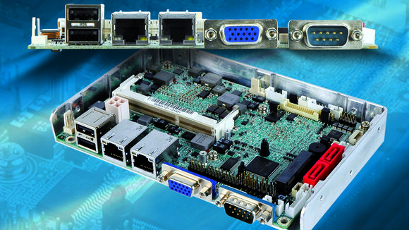 3,5“ embedded SBC mit sparsamer Dual Core CPU