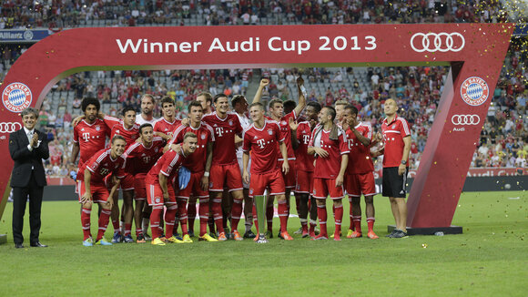 FC Bayern München holt Audi Cup 2013