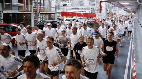 Audi im Lauffieber: Rekordteilnahme beim 24-Stunden-Lauf