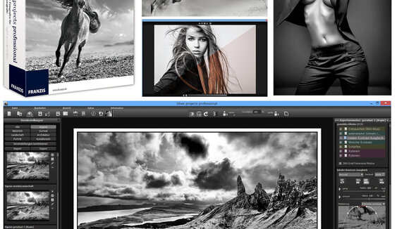 Neuheit-Franzis neues Silver projects professional - Emotionale Schwarz-Weiß-Fotografie