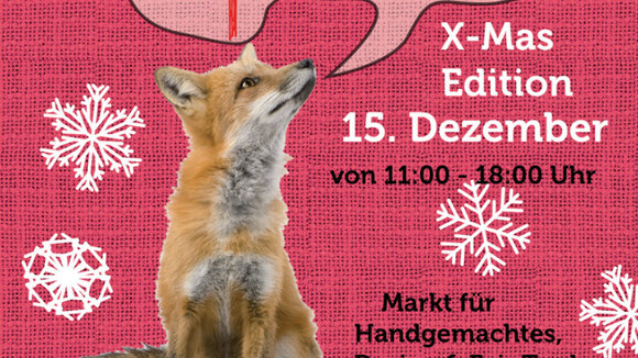 Weihnachtsedition des handmade supermarkets am 15.12. in der Kreuzberger Markthalle Neun