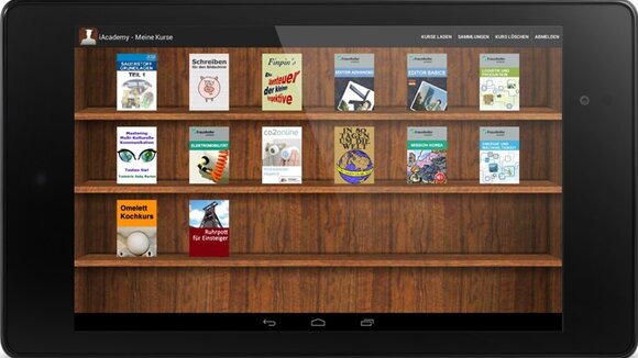 Mobile Weiterbildung für Tablets: Vollversion der »iAcademy« ab sofort auch für Android-Geräte verfügbar