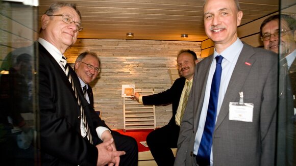 Fechner Saunabau auf der IHM in München