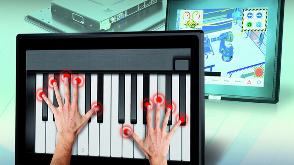 Flexible Multi-Touch Industrie-Monitore