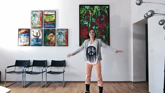 Galerie Unikat Gelsenkirchen präsentiert Mixed Medias von Julia Kellerbrandt