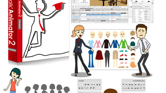 Neues CrazyTalk Animator 2 - erstmals 3D-Bewegungen in der 2D-Animation