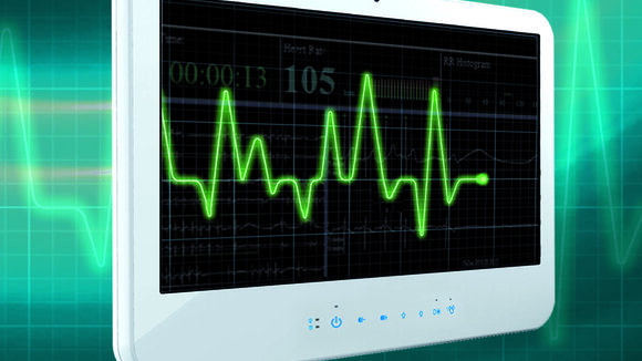 Lüfterfreier Medical-PC mit Multi-Touch entspricht EN 60601