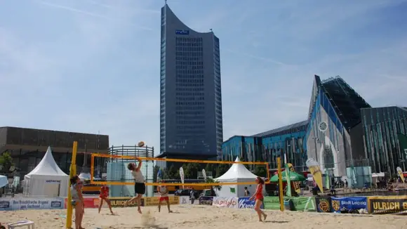 Ein Beachvolleyballfest der Superlative