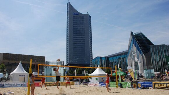 Ein Beachvolleyballfest der Superlative