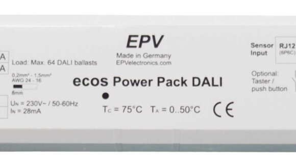 Energiesparende DALI-Beleuchtungssteuerung