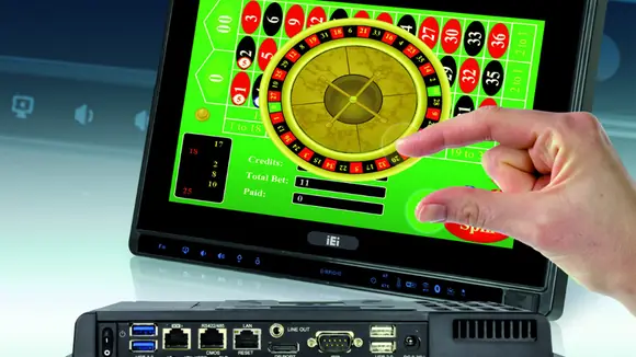 Lüfterfreier Multi-Touch Panel - PC mit ebener Front