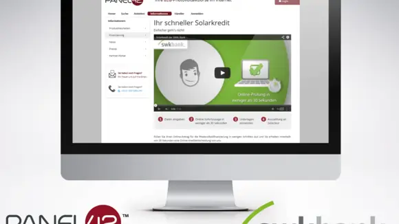 Panel42 und die SWK Bank kooperieren bei der Finanzierung von Photovoltaikanlagen
