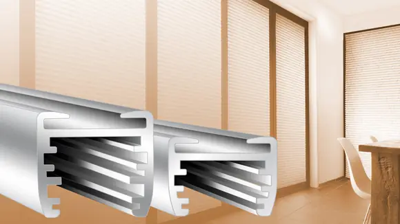 Innovation für große Fenster: Mit dem sensuna® Profil+ Plissee-Vielfalt für große Fensterflächen entdecken