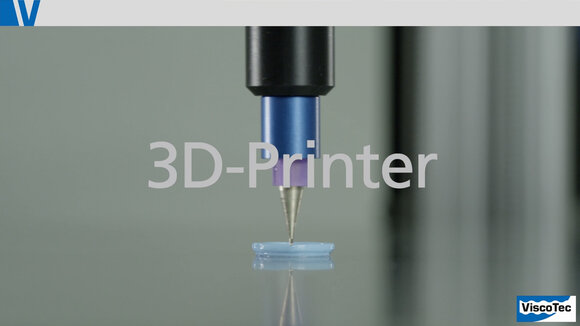 3D Druck mit ViscoTec- Nummer 1 für Silikone, Flüssigkeiten und Pasten