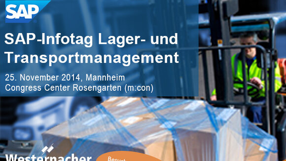 Westernacher auf dem SAP-Infotag Lager- und Transportmanagement