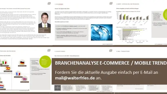 Kostenlose Branchenanalyse E-Commerce / Mobile Trends