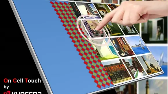 Kyocera präsentiert Touch Screen LCD Module ohne Frontglas