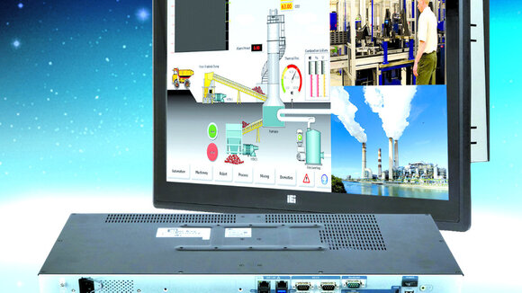 Leistungsstarker 24“ Panel-PC optimiert Bedienung und Übersicht