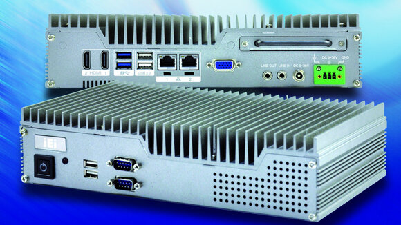 Lüfterfreier Box-PC mit Haswell CPU für remote Betrieb