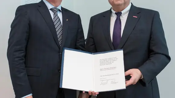 Auszeichnung „Handwerkszeichen in Gold"