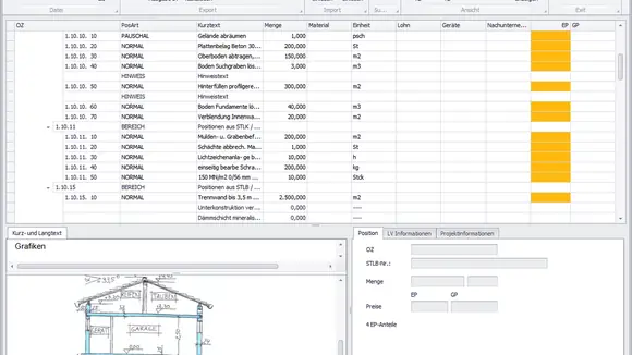 Die neue Software GAEB-Online 2014 verbindet Office-Programme mit der GAEB-Schnittstelle
