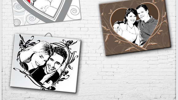 Originelles Geschenk zum Valentinstag - Verewigen Sie Ihre Liebe in einem Kunstwerk