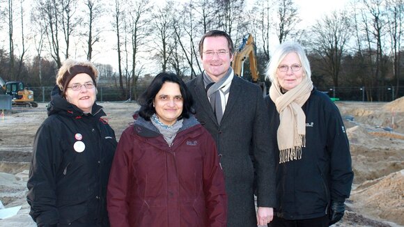 Buhck Gruppe unterstützt Flüchtlingsunterkunft in der Brookkehre in Bergedorf