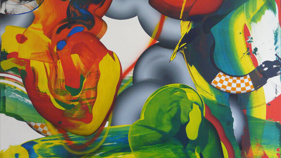 Ab van Hanegem mit Doppel-Solo-Show bei Galerie Gilla Lörcher: Study for Position #4